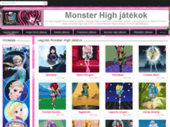 Legjobb Monster High játékok ingyen